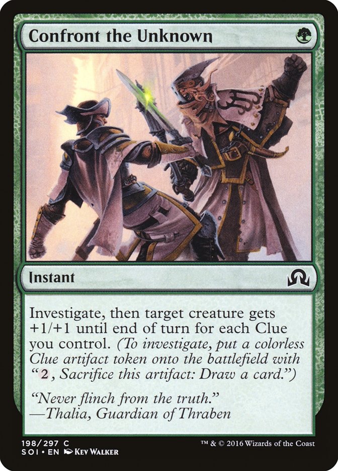 Confront the Unknown [Shadows over Innistrad] Foil