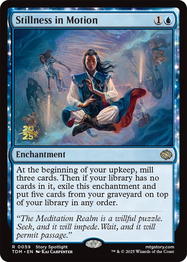 Stillness in Motion [Tarkir: Dragonstorm Prerelease Promos] Foil
