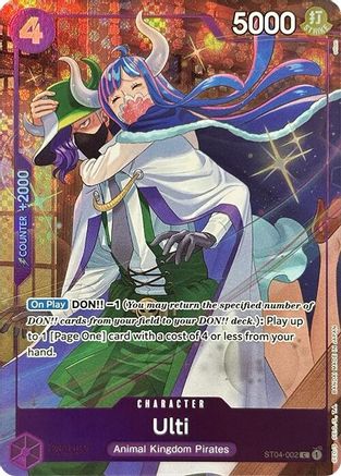 Ulti (Premium Card Collection -Best Selection Vol. 3-) (ST04-002) - [One Piece Promotion Cards] Foil