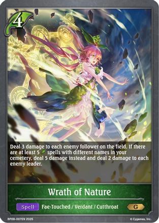 Wrath of Nature