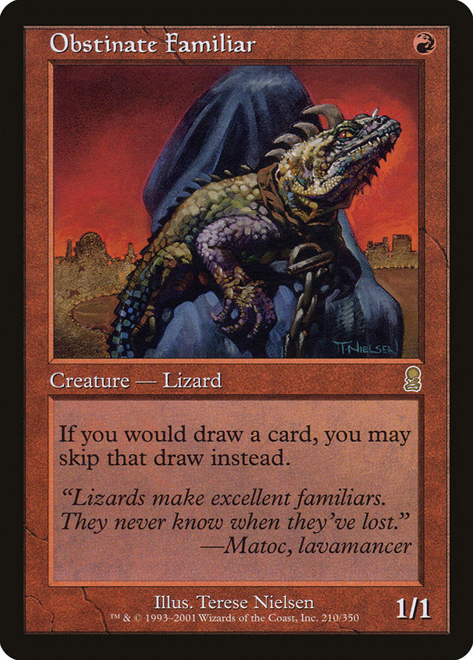 Obstinate Familiar [Odyssey] Foil