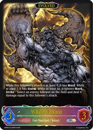 White Vanara (Evolved) (SL)