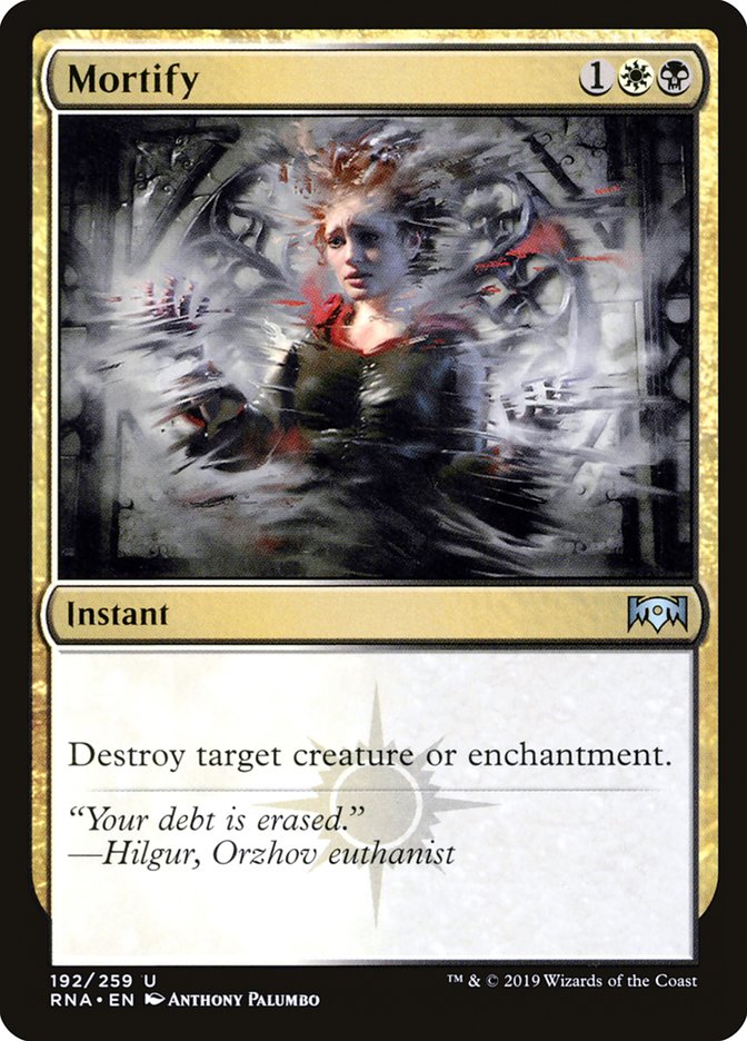 Mortify [Ravnica Allegiance] Foil