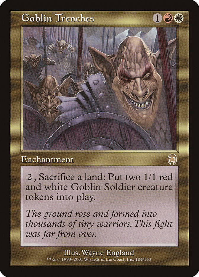 Goblin Trenches [Apocalypse] Foil