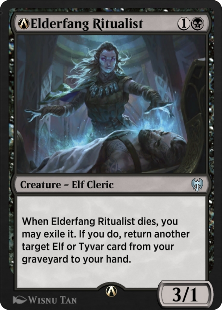 A-Elderfang Ritualist  [Kaldheim]