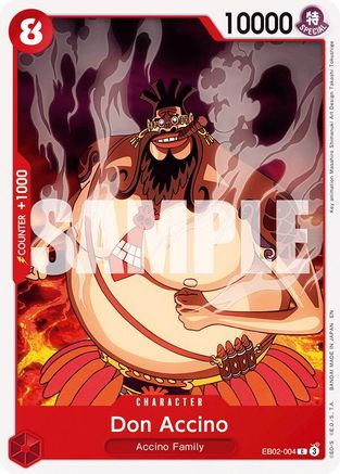 Don Accino (EB02-004) - [Extra Booster: Anime 25th Collection]