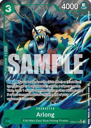 Arlong (Alternate Art) (EB02-011) - [Extra Booster: Anime 25th Collection] Foil