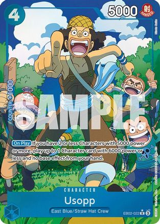 Usopp (Alternate Art) (EB02-022) - [Extra Booster: Anime 25th Collection] Foil