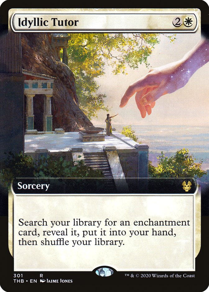Idyllic Tutor (Extended Art) [Theros Beyond Death] Foil