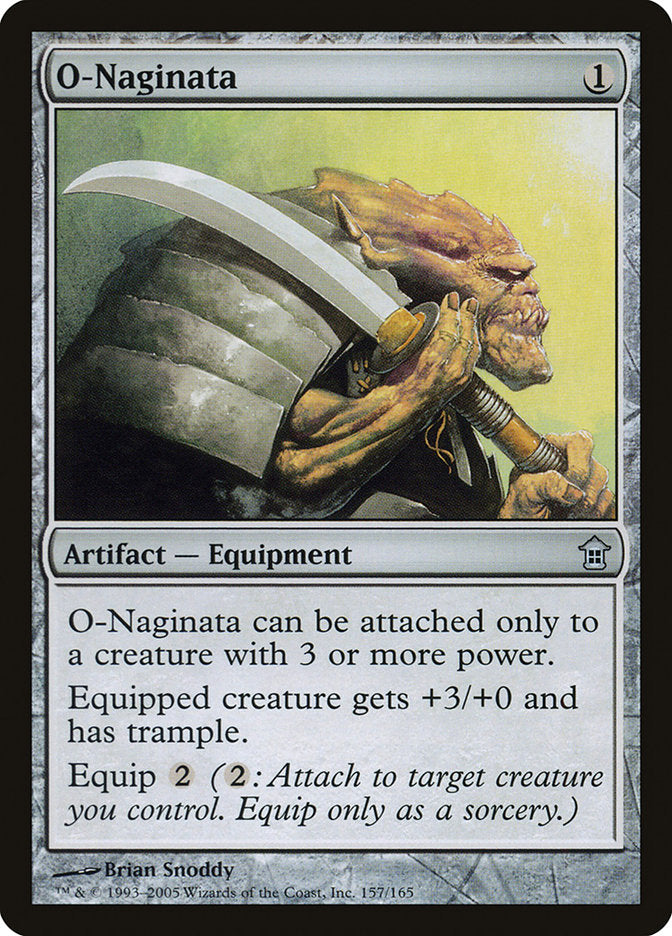 O-Naginata [Saviors of Kamigawa] Foil