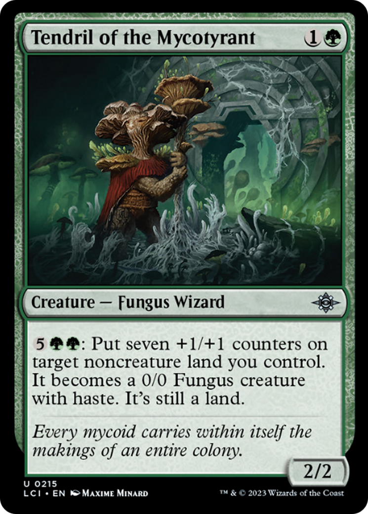 Tendril of the Mycotyrant [The Lost Caverns of Ixalan] Foil
