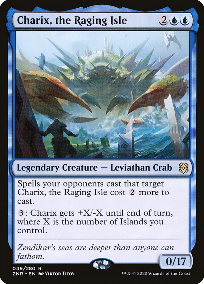 Charix, the Raging Isle (Promo Pack) [Zendikar Rising Promos] Foil