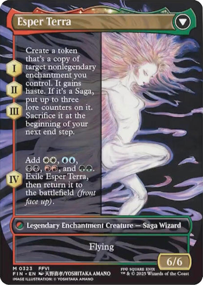 Terra, Magical Adept // Esper Terra (Borderless) [FINAL FANTASY] Foil