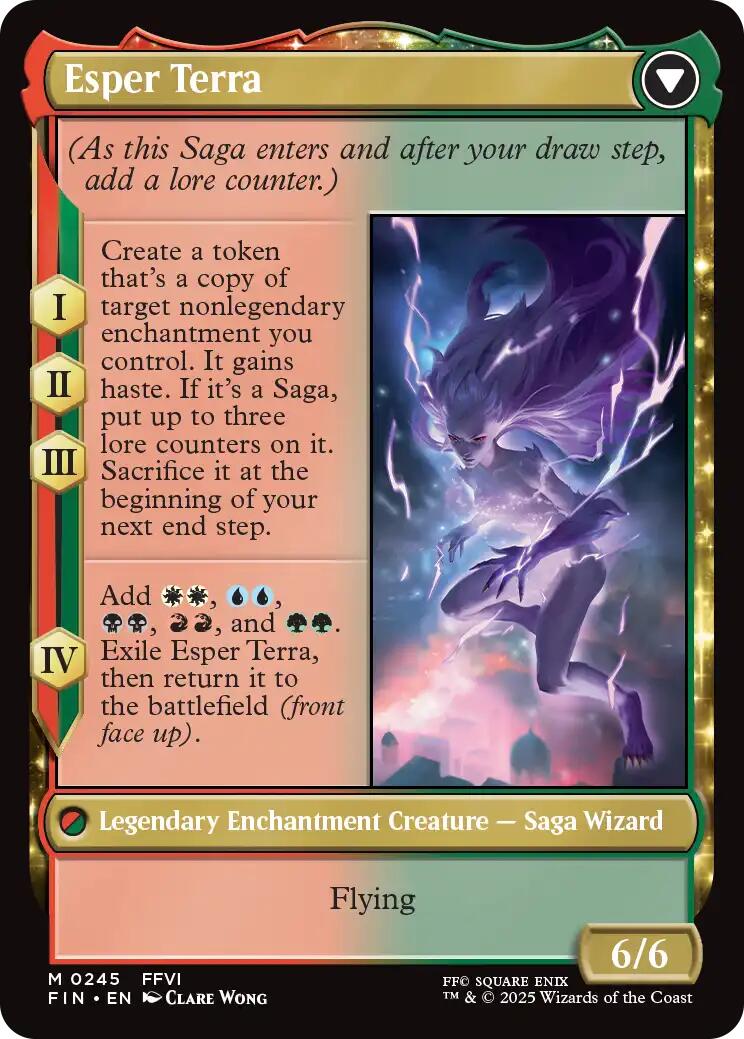Terra, Magical Adept // Esper Terra [FINAL FANTASY] Foil