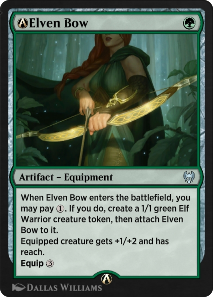 A-Elven Bow  [Kaldheim]