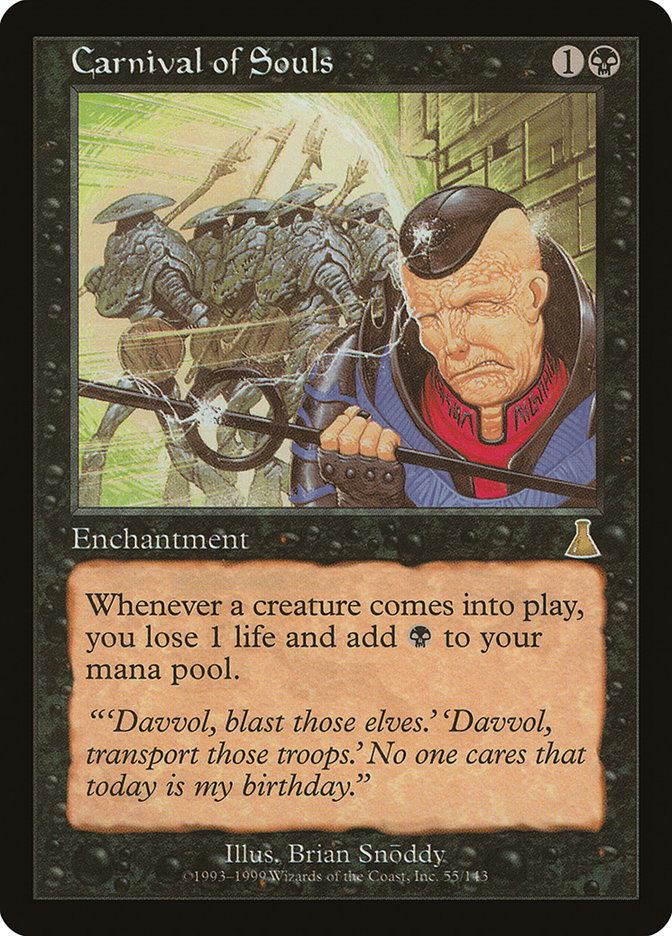Carnival of Souls [Urza's Destiny] Foil