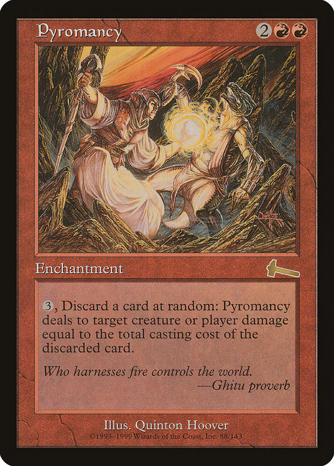 Pyromancy [Urza's Legacy] Foil