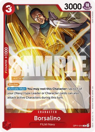 Borsalino (OP11-014) - [A Fist of Divine Speed] Foil