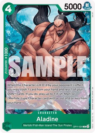 Aladine (OP11-024) - [A Fist of Divine Speed]
