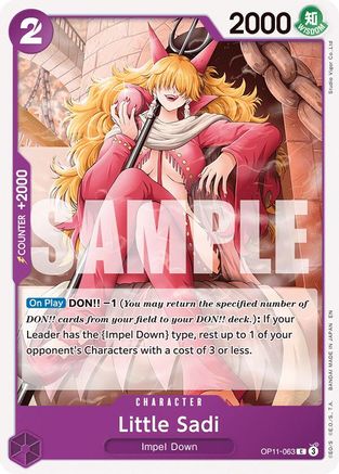 Little Sadi (OP11-063) - [A Fist of Divine Speed]