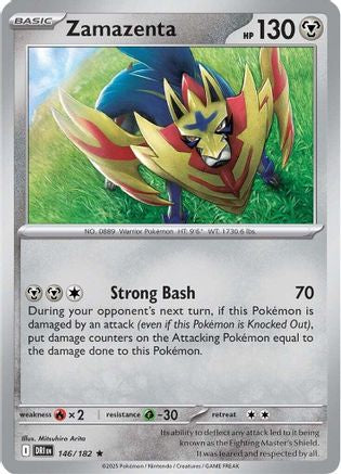 Zamazenta (146/182) [Scarlet & Violet: Destined Rivals] Reverse Holofoil