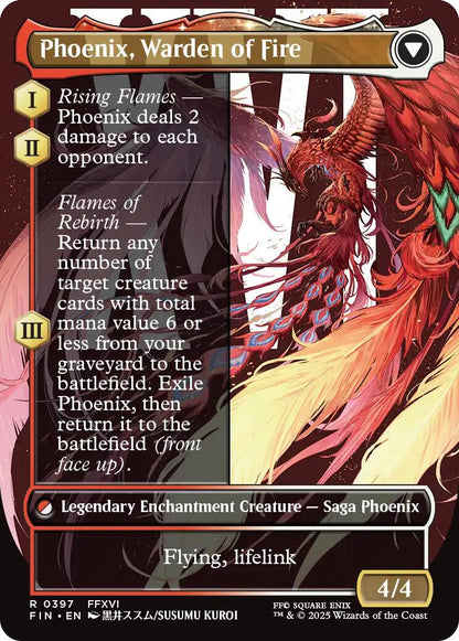 Joshua, Phoenix's Dominant (Borderless) [FINAL FANTASY] Foil