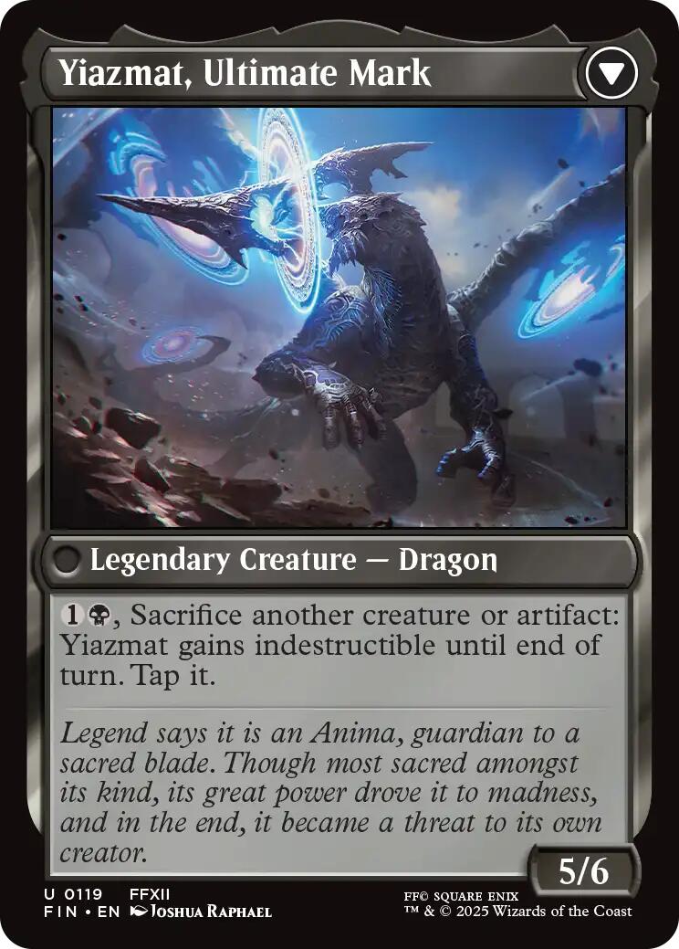 Sidequest: Hunt the Mark // Yiazmat, Ultimate Mark [FINAL FANTASY] Foil