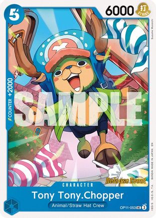 Tony Tony.Chopper (OP11-053) - [A Fist of Divine Speed Release Event Cards]