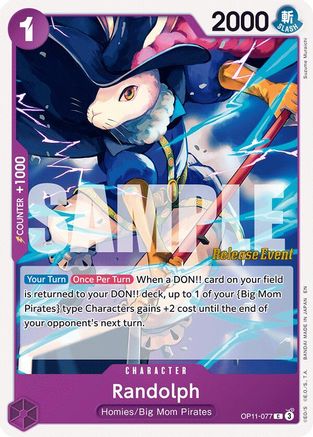 Randolph (OP11-077) - [A Fist of Divine Speed Release Event Cards]