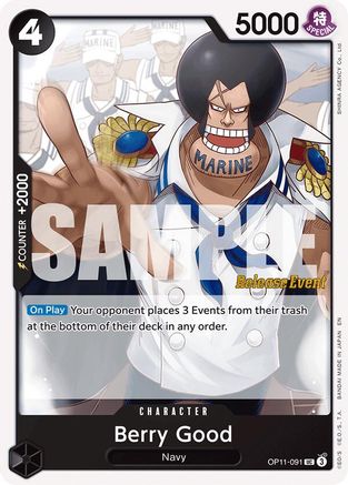 Berry Good (OP11-091) - [A Fist of Divine Speed Release Event Cards]