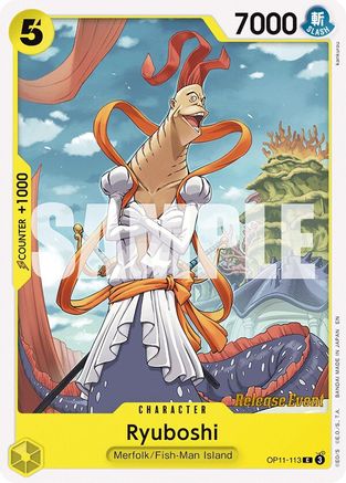 Ryuboshi (OP11-113) - [A Fist of Divine Speed Release Event Cards]