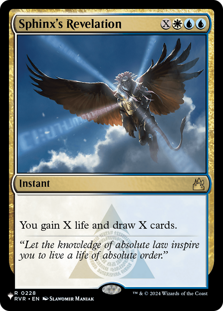 Sphinx's Revelation  [The List Reprints]