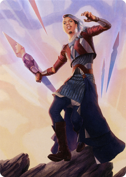 Niko Aris // Niko Aris  [Art Series: Kaldheim] (Borderless) Foil