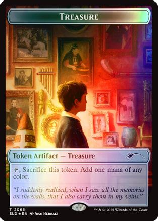 Treasure Token (2065) (Rainbow Foil)  [Secret Lair Drop Series] Foil