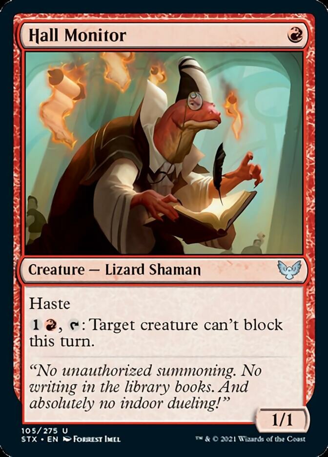 Hall Monitor [Strixhaven: School of Mages] Foil