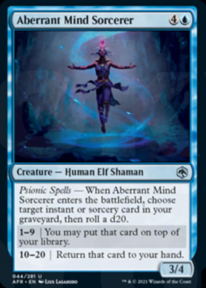 Aberrant Mind Sorcerer [Dungeons & Dragons: Adventures in the Forgotten Realms] Foil