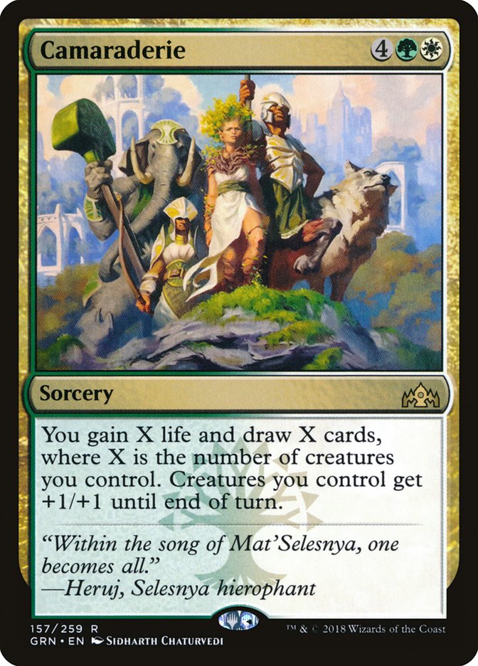 Camaraderie [Guilds of Ravnica] Foil