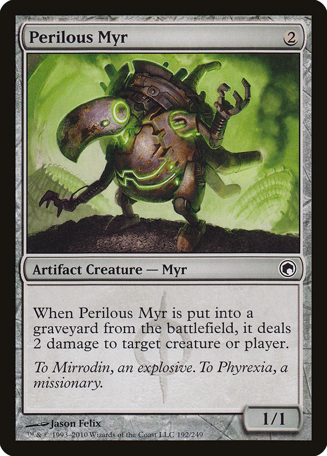 Perilous Myr [Scars of Mirrodin] Foil