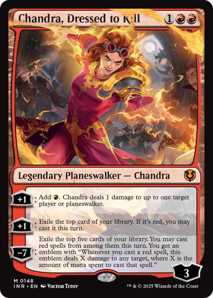 Chandra, Dressed to Kill [Innistrad Remastered] Foil