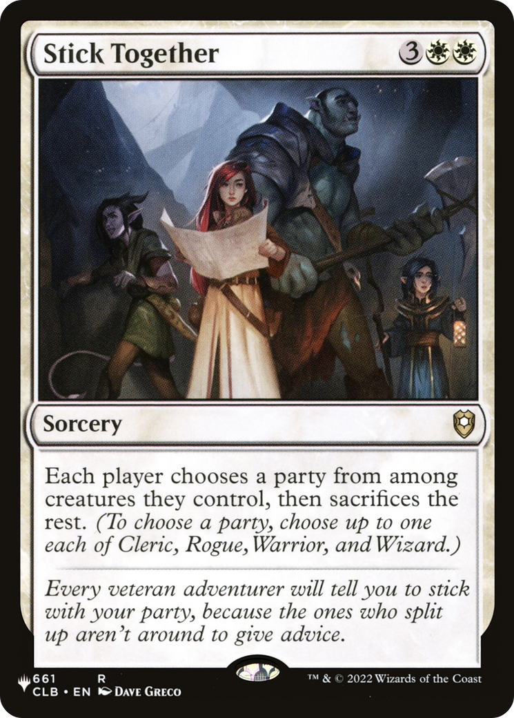 Stick Together  [The List]