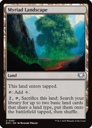 Myriad Landscape  [Commander: Edge of Eternities]