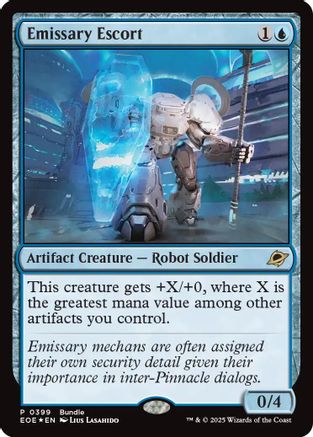 Emissary Escort (EOE Bundle)  [Unique and Miscellaneous Promos] Foil