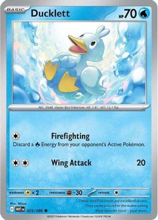 Ducklett 022/086  SV White Flare - Common