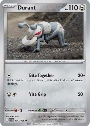 Durant 068/086  SV White Flare - Uncommon