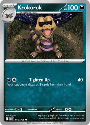 Krokorok 061/086  SV Black Bolt - Common