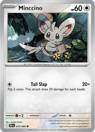 Minccino 077/086  SV Black Bolt - Common