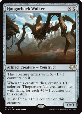 Hangarback Walker  [Commander: Edge of Eternities]