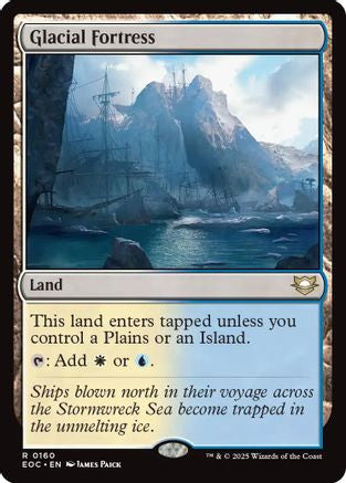 Glacial Fortress  [Commander: Edge of Eternities]