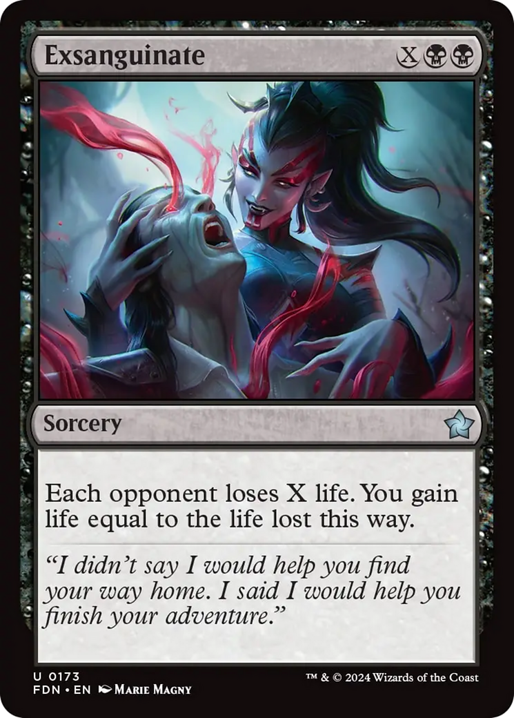 Exsanguinate [Foundations] Foil