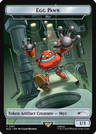 Egg Pawn - Myr Token  [Secret Lair Drop Series]